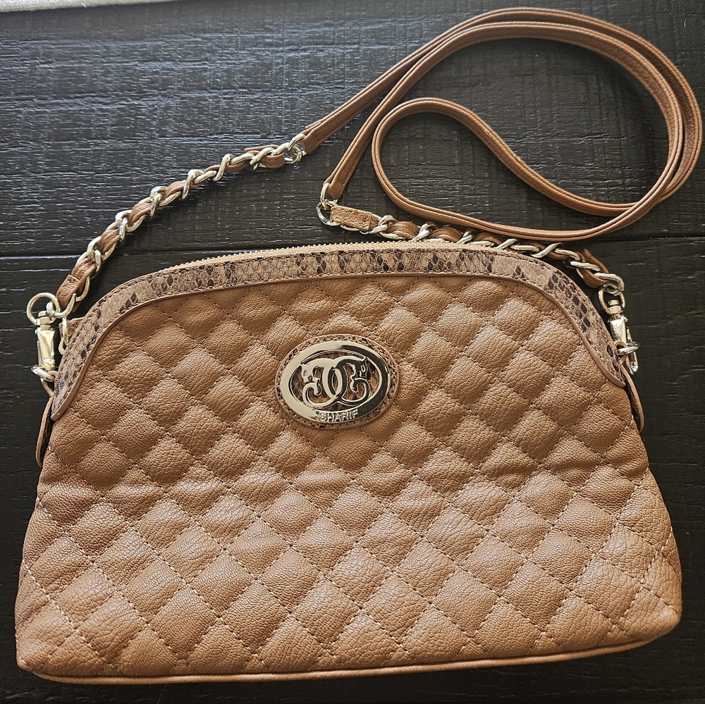 Sharif Snakeskin Crossbody